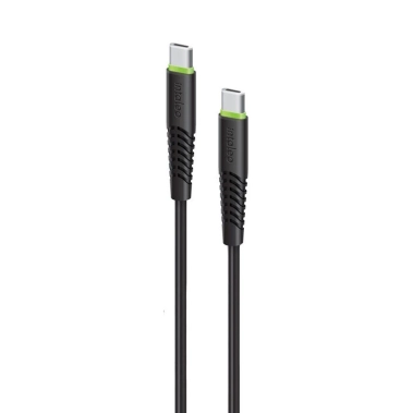 Кабель Intaleo Type-C to Type-C Cable 18W 1.2m Black - цена, характеристики, отзывы, рассрочка, фото 1