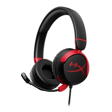 Ігрова гарнітура HyperX Cloud Mini Black/Red (7G8F4AA) - цена, характеристики, отзывы, рассрочка, фото 1