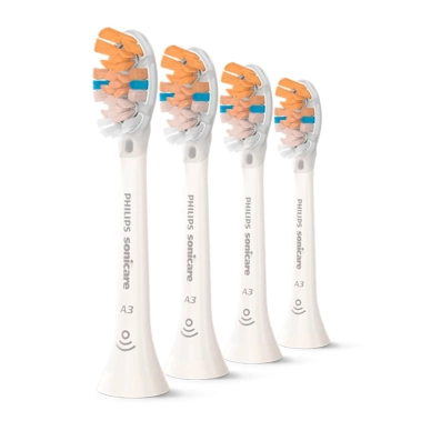 Насадки для зубной щітки Philips Sonicare A3 Premium All-in-One White (HX9094/10) - цена, характеристики, отзывы, рассрочка, фото 1