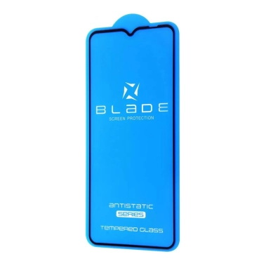 Защитное стекло Blade Antistatic Series Full Glue for Samsung Galaxy A14/M14/M14 5G Black - цена, характеристики, отзывы, рассрочка, фото 1
