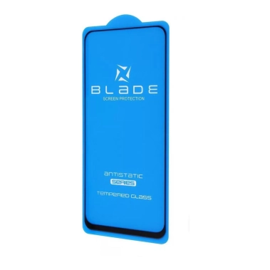 Захисне скло Blade Antistatic Series Full Glue for Xiaomi Redmi 12 4G/Redmi 12 5G/ Poco M6 Pro 5G Black - цена, характеристики, отзывы, рассрочка, фото 1