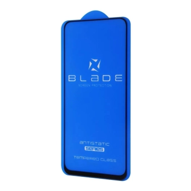 Защитное стекло Blade Antistatic Series Full Glue for Xiaomi Redmi Note 11/Note 11S/Note 12S Black - цена, характеристики, отзывы, рассрочка, фото 1