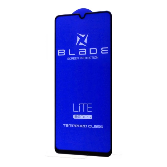 Защитное стекло Blade Lite Series Full Glue for Samsung Galaxy A02/A02s/A03/A03s/A03 Core/A04/A04s/A12/M12 без упаковки Black