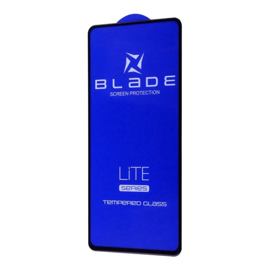 Защитное стекло Blade Lite Series Full Glue for Samsung Galaxy M51/M52/A71/A72/A73 5G/Note 10 Lite/S10 Lite без упаковки Black
