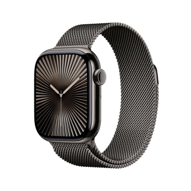 Б/У Apple Watch 10 + LTE 42mm Slate Titanium Case with Slate Milanese Loop S/M (Отличное) - цена, характеристики, отзывы, рассрочка, фото 1