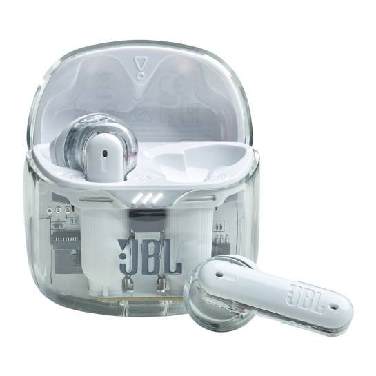 Бездротові навушники JBL Tune Flex 2 Ghost Edition White (JBLTFLEX2GWHT)