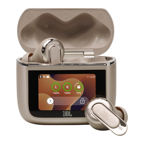 Бездротові навушники JBL Tour Pro 3 Latte (JBLTOURPRO3LTT) - ціна, характеристики, відгуки, розстрочка, фото 1