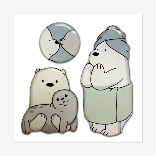 Стикерпак Pump We Bare Bears - цена, характеристики, отзывы, рассрочка, фото 1