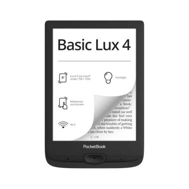 Електронна книга PocketBook 618 Basic Lux 4, Black (PB618-P-CIS) - цена, характеристики, отзывы, рассрочка, фото 1