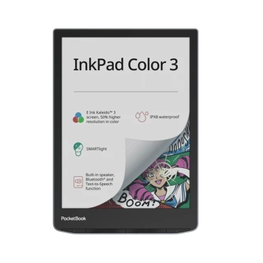 Електронна книга Pocketbook 743K3 InkPad Color 3, Stormy Sea (PB743K3-1-CIS) - цена, характеристики, отзывы, рассрочка, фото 1