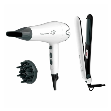 Комплект фен и выпрямитель для волос Rowenta Pure Collection (YD3057F0) - цена, характеристики, отзывы, рассрочка, фото 1