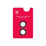 Линза на камеру +NEU Chatel Metal Frame Lens Protector Glass for iPhone 16/16 Plus Pink