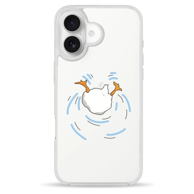 Чехол Pump Clear Case for iPhone 16 Duck Dives - цена, характеристики, отзывы, рассрочка, фото 1