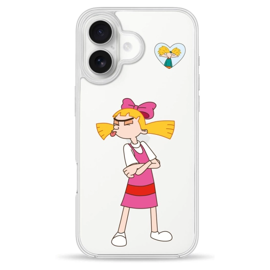 Чохол Pump Clear Case для iPhone 16 Hey Arnold!