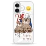 Чехол Pump Clear Case for iPhone 16 Two Bears