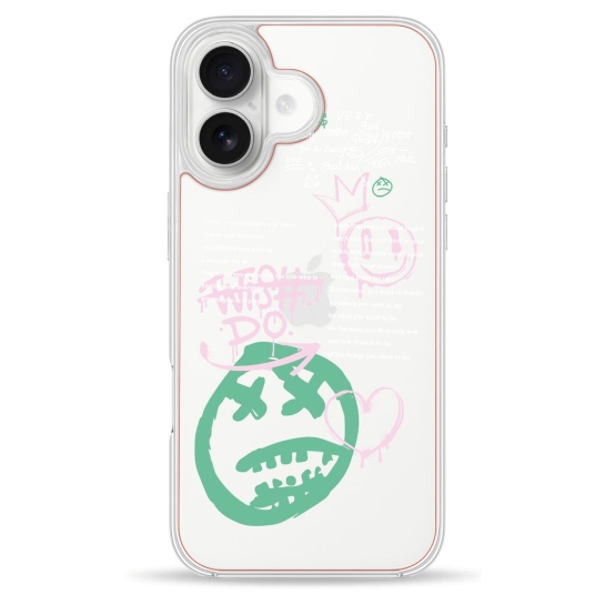 Чохол Pump Clear Case для iPhone 16 Wish Do - ціна, характеристики, відгуки, розстрочка, фото 1