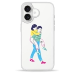 Чохол Pump Clear Case for iPhone 16 Young Couple