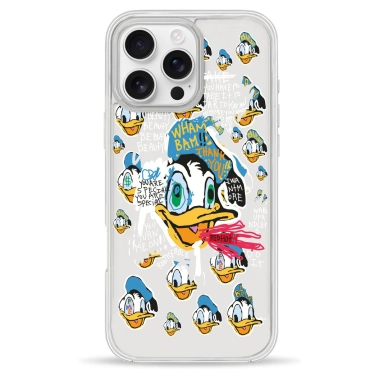 Чехол Pump Clear Case for iPhone 16 Pro Max Donald Duck - цена, характеристики, отзывы, рассрочка, фото 1