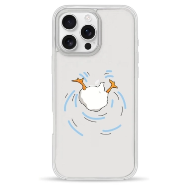 Чехол Pump Clear Case for iPhone 16 Pro Duck Dives - цена, характеристики, отзывы, рассрочка, фото 1