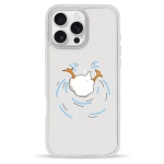 Чехол Pump Clear Case for iPhone 16 Pro Max Duck Dives