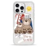 Чехол Pump Clear Case for iPhone 16 Pro Max Two Bears