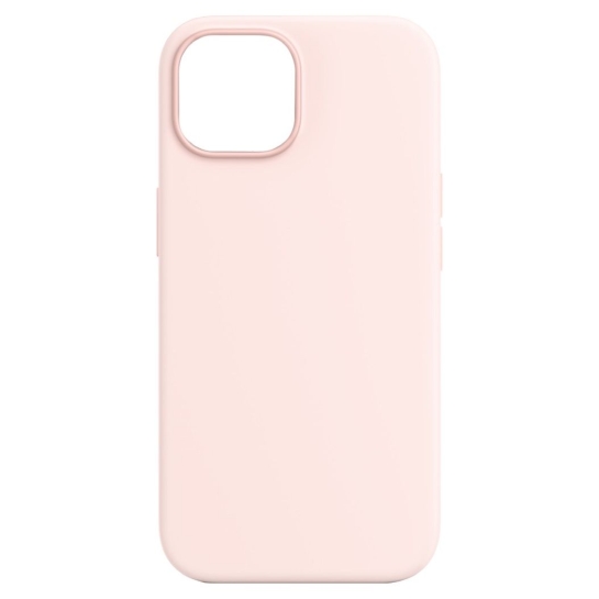 Чехол MAKE Silicone Case for iPhone 15 Chalk Pink - цена, характеристики, отзывы, рассрочка, фото 1