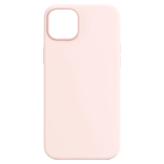 Чехол MAKE Silicone Case for iPhone 15 Plus Chalk Pink