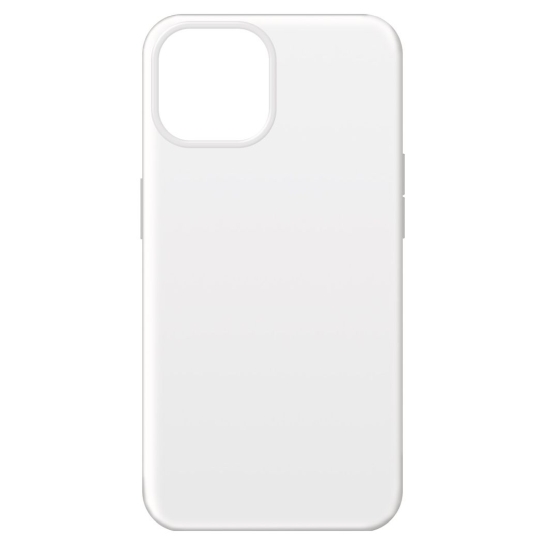 Чехол MAKE Silicone Case for iPhone 15 Plus White - цена, характеристики, отзывы, рассрочка, фото 1