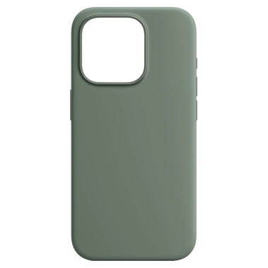 Чехол MAKE Silicone Case for iPhone 15 Pro Green - цена, характеристики, отзывы, рассрочка, фото 1