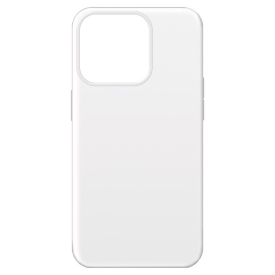 Чехол MAKE Silicone Case for iPhone 15 Pro White - цена, характеристики, отзывы, рассрочка, фото 1