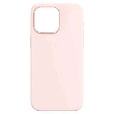Чехол MAKE Silicone Case for iPhone 15 Pro Max Chalk Pink - цена, характеристики, отзывы, рассрочка, фото 1