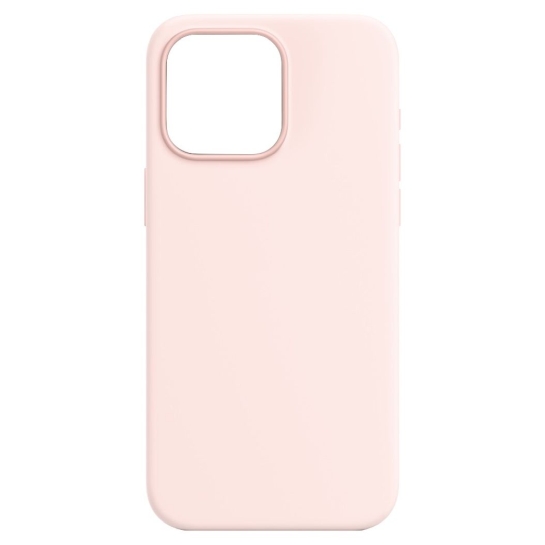 Чохол MAKE Silicone Case for iPhone 15 Pro Max Chalk Pink - ціна, характеристики, відгуки, розстрочка, фото 1