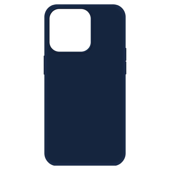 Чехол MAKE Silicone Case for iPhone 15 Pro Max Navy Blue - цена, характеристики, отзывы, рассрочка, фото 1