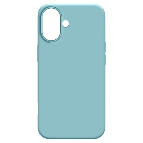 Чехол MAKE Silicone Case for iPhone 16 Teal