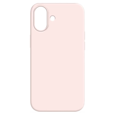 Чехол MAKE Silicone Case for iPhone 16 Plus Chalk Pink - цена, характеристики, отзывы, рассрочка, фото 1