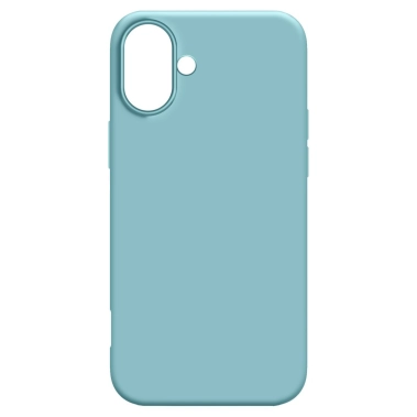 Чехол MAKE Silicone Case for iPhone 16 Plus Teal - цена, характеристики, отзывы, рассрочка, фото 1