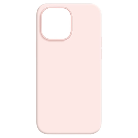 Чехол MAKE Silicone Case for iPhone 16 Pro Max Chalk Pink - цена, характеристики, отзывы, рассрочка, фото 1