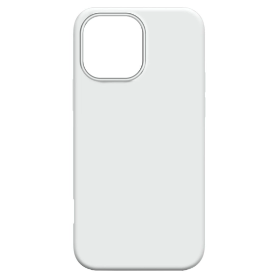 Чехол MAKE Silicone Case for iPhone 16 Pro Max Titanium White