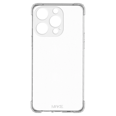 Чехол MAKE AirShield Case for iPhone 14 Pro Transparent Clear - цена, характеристики, отзывы, рассрочка, фото 1