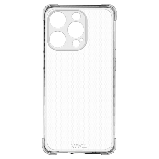 Чохол MAKE AirShield Case for iPhone 15 Pro Transparent Clear - ціна, характеристики, відгуки, розстрочка, фото 1