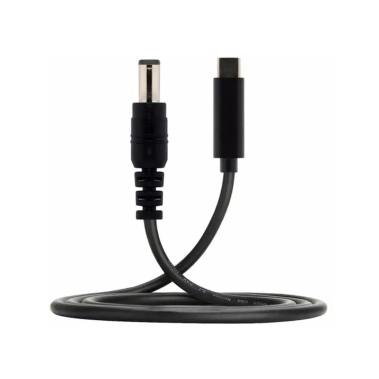 Кабель живлення XOKO Type-C to DC 5,5*2,1mm Cable 12V 1A Black - цена, характеристики, отзывы, рассрочка, фото 1