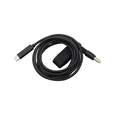 Кабель живлення XOKO Type-C to DC 5,5*2,5mm Cable 12V 1A Black - цена, характеристики, отзывы, рассрочка, фото 1
