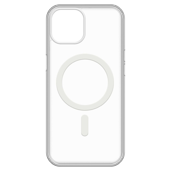 Чохол MAKE Crystal Magnet Case for iPhone 15 Transparent Clear - ціна, характеристики, відгуки, розстрочка, фото 1