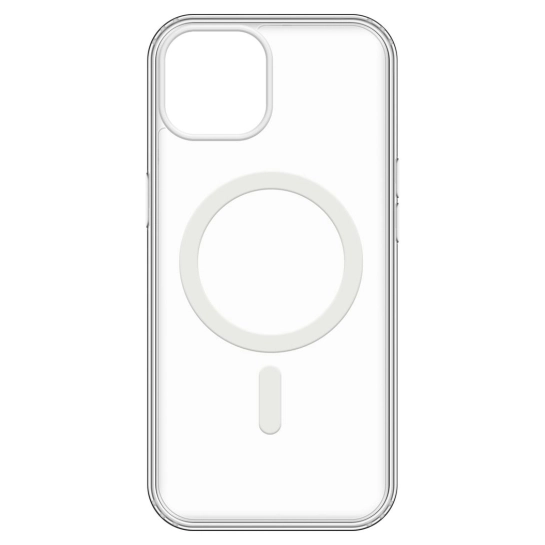 Чехол MAKE Crystal Magnet Case for iPhone 15 Transparent Clear