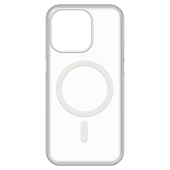 Чехол MAKE Crystal Magnet Case for iPhone 15 Pro Max Transparent Clear - цена, характеристики, отзывы, рассрочка, фото 1