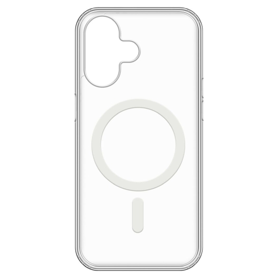 Чохол MAKE Crystal Magnet Case for iPhone 16 Transparent Clear - ціна, характеристики, відгуки, розстрочка, фото 1