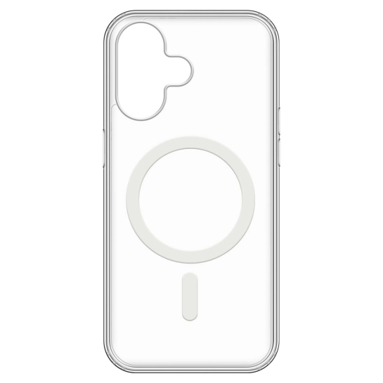 Чехол MAKE Crystal Magnet Case for iPhone 16 Transparent Clear