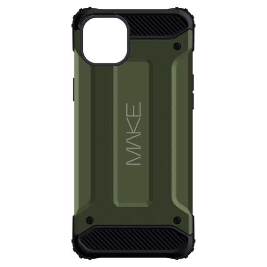 Чохол MAKE Panzer Case for iPhone 13 Green - ціна, характеристики, відгуки, розстрочка, фото 1