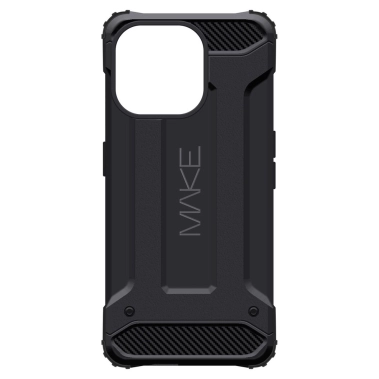 Чехол MAKE Panzer Case for iPhone 15 Pro Max Black - цена, характеристики, отзывы, рассрочка, фото 1