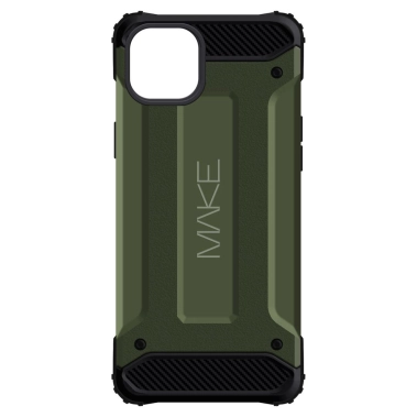 Чехол MAKE Panzer Case for iPhone 14 Green - цена, характеристики, отзывы, рассрочка, фото 1